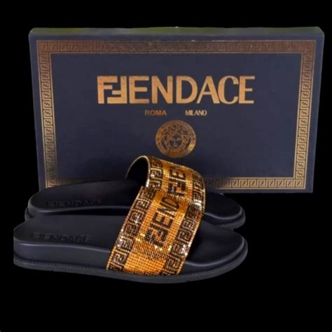 fendi versace collab slides|versace fendi collection.